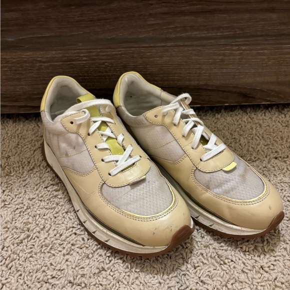 Madewell Shoes - Madewell Kickoff Trainer Sneakers in Lemon Custard Multi